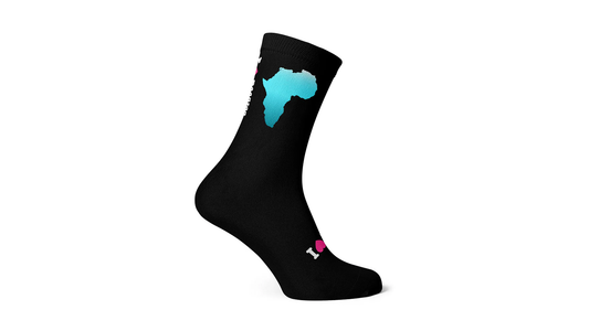SOX ILoveBoobies Blue Africa Socks
