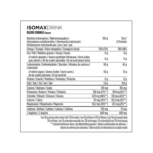 Powerbar Ismoax Sports Drink - 1kg