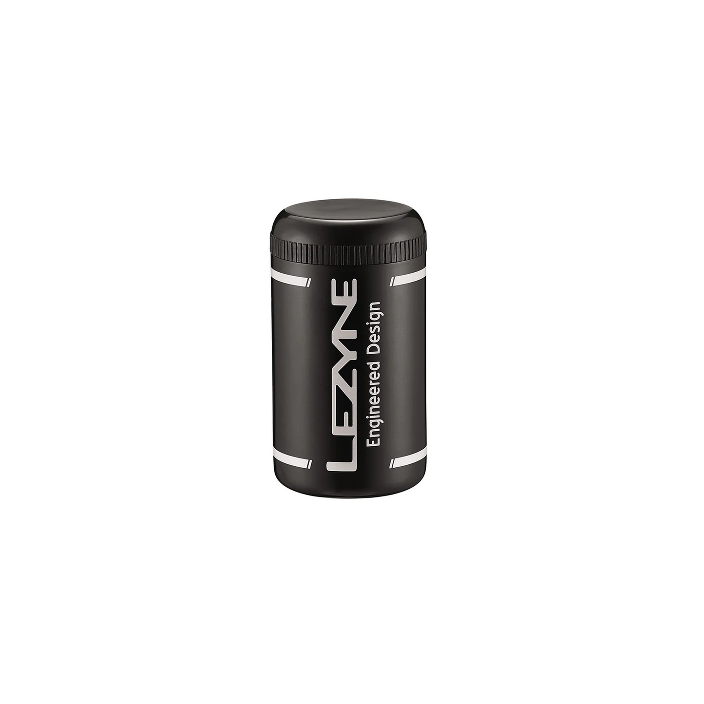 Lezyne Flow Caddy | Complete Cyclist - The Flow Caddy is a lightweight, rigid container providing storage for essential roadside repair tools, personal items, and more. It's optimised to fit standard bottle cages and features a water-resistant threaded lid.