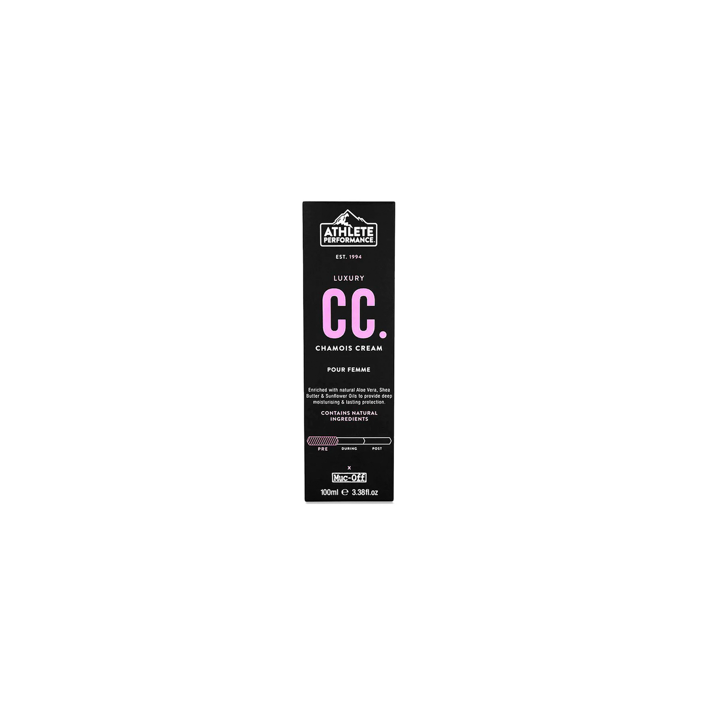 Muc-Off Ladies Perfomance Chamois Cream 100ml | Complete Cyclist - Saddle Sores? It happens to the best of us. That’s why we decided it was time to develop the ultimate, high-performance Chamois Cream. Our formulation has been specifically formulated for Women to deeply moisturise your skin for total riding comfort and protection, over long distances, in all conditions.