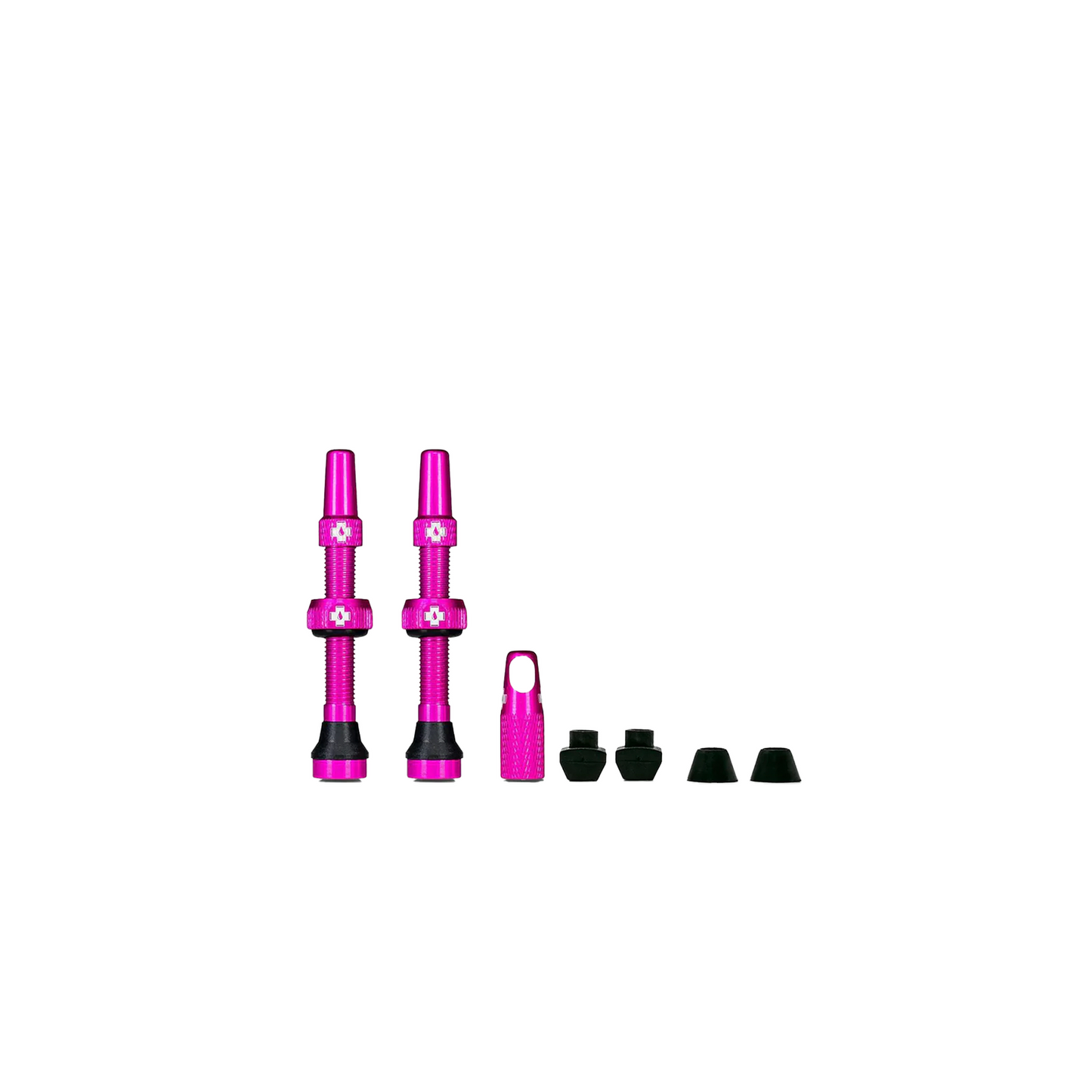 Muc-Off Tubeless Valves | Complete Cyclist - We know how frustrating it is to have a leaky tubeless valve that just doesn’t seal! So we set about designing and making our own premium tubeless valves to solve the hassle of finding your tyre flat every time you go to ride.