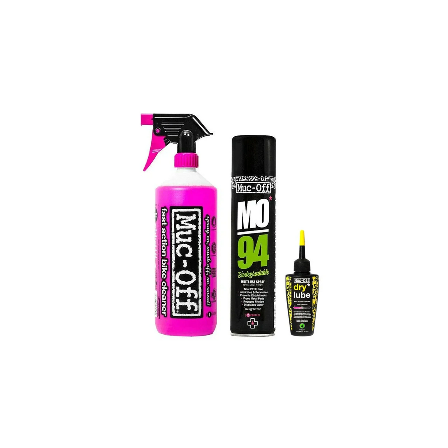 Muc-Off Wash Protect & Dry Lube Kit | Complete Cyclist -
