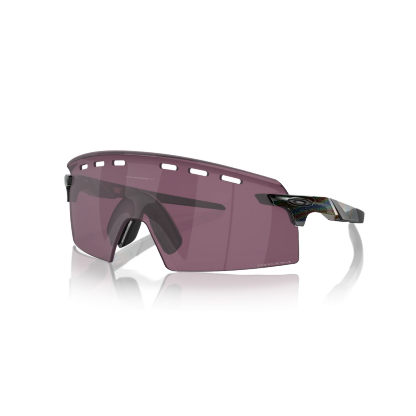 Oakley Encoder | Complete Cyclist - Purpose-built for use across multiple sport categories, Encoder is a sport performance style designed with hat and helmet fit functionality in mind. The progressive wrap design creates a unique look with superior coverage and enhanced field of view. The extended wrap of the lens, coupled with calibrated rigidity and low-profile temples make Encoder an obvious choice for a broad range of sports across a variety of light conditions.