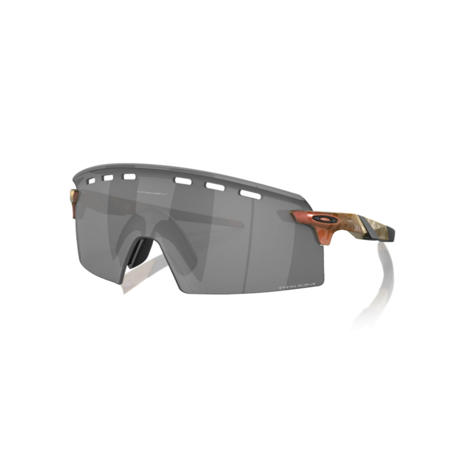 Oakley Encoder | Complete Cyclist - Purpose-built for use across multiple sport categories, Encoder is a sport performance style designed with hat and helmet fit functionality in mind. The progressive wrap design creates a unique look with superior coverage and enhanced field of view. The extended wrap of the lens, coupled with calibrated rigidity and low-profile temples make Encoder an obvious choice for a broad range of sports across a variety of light conditions.