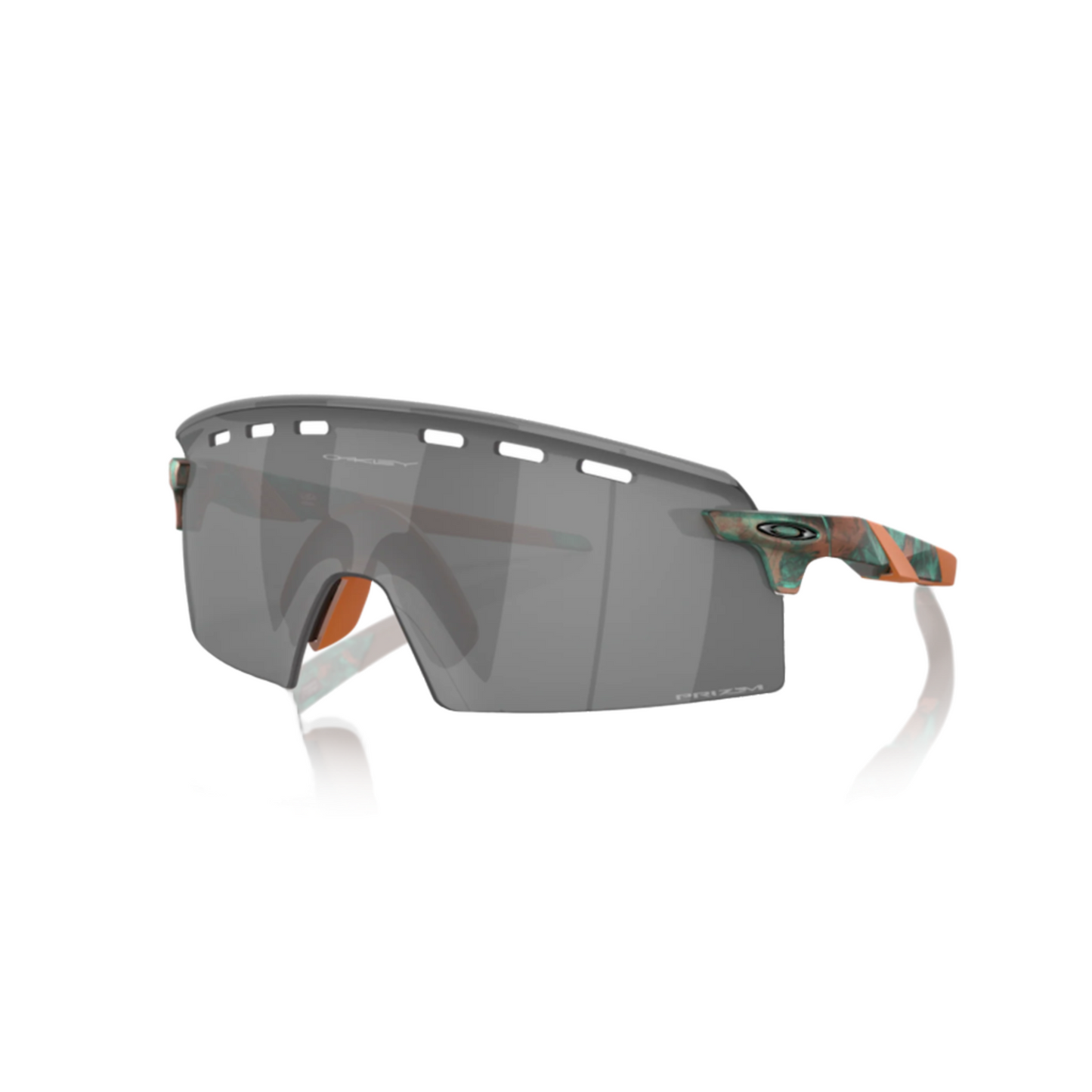 Oakley Encoder | Complete Cyclist - Purpose-built for use across multiple sport categories, Encoder is a sport performance style designed with hat and helmet fit functionality in mind. The progressive wrap design creates a unique look with superior coverage and enhanced field of view. The extended wrap of the lens, coupled with calibrated rigidity and low-profile temples make Encoder an obvious choice for a broad range of sports across a variety of light conditions.