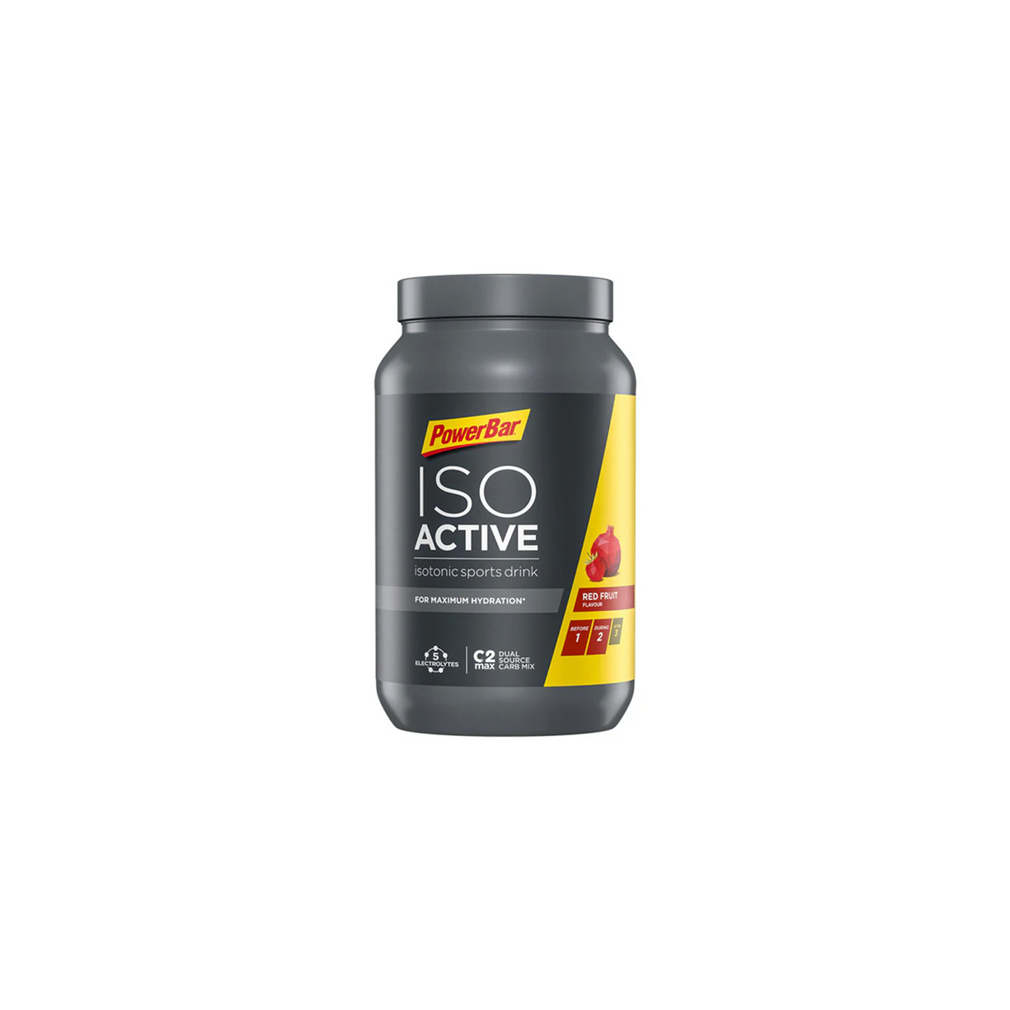 Powerbar ISO Active Performance Drink | Complete Cyclist - During sport, you lose both water and electrolytes through sweat. Your body also needs electrolytes and carbohydrates in order to enhance water absorption. Additionally, you should top up your energy levels before you start and refuel during sport with up to 90g carbohydrates per hour depending on the intensity and duration.