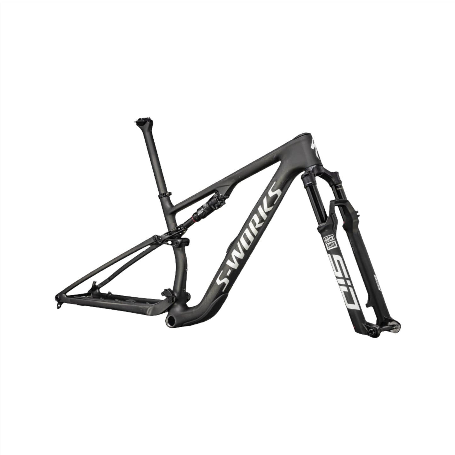 S-works Epic 8 Frameset | Complete Cyclist - The fastest downcountry bike in the world. Epic 8 EVO is the dressed up, cranked-to-11 expression of the new Epic 8. Spec’d to slay downcountry terrain with its unmatched combo of capability, efficiency, and light weight, Epic 8 EVO’s updated kinematics allow for insanely efficient climbing—while the Ride Dynamics-tuned shock eats up rough terrain on the way down.