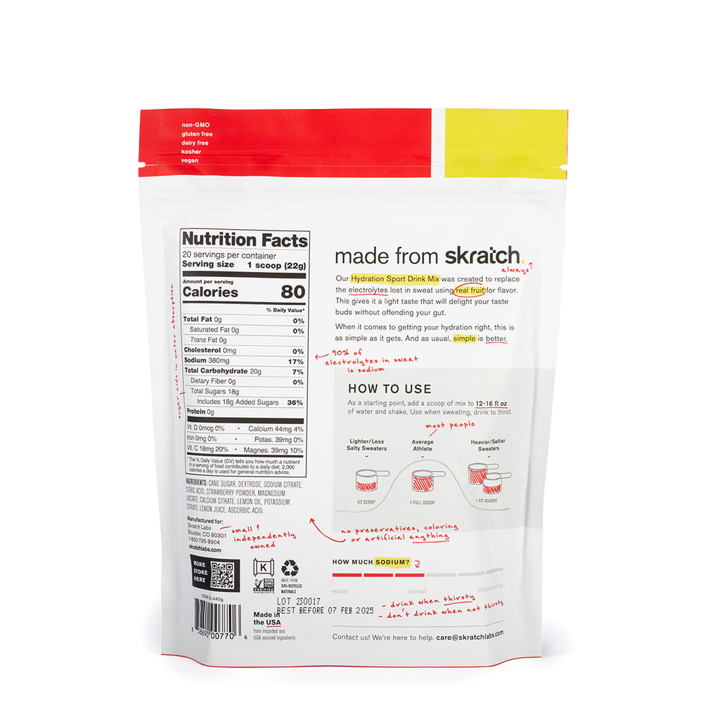 Skratch Labs Hydration Mix - 440g