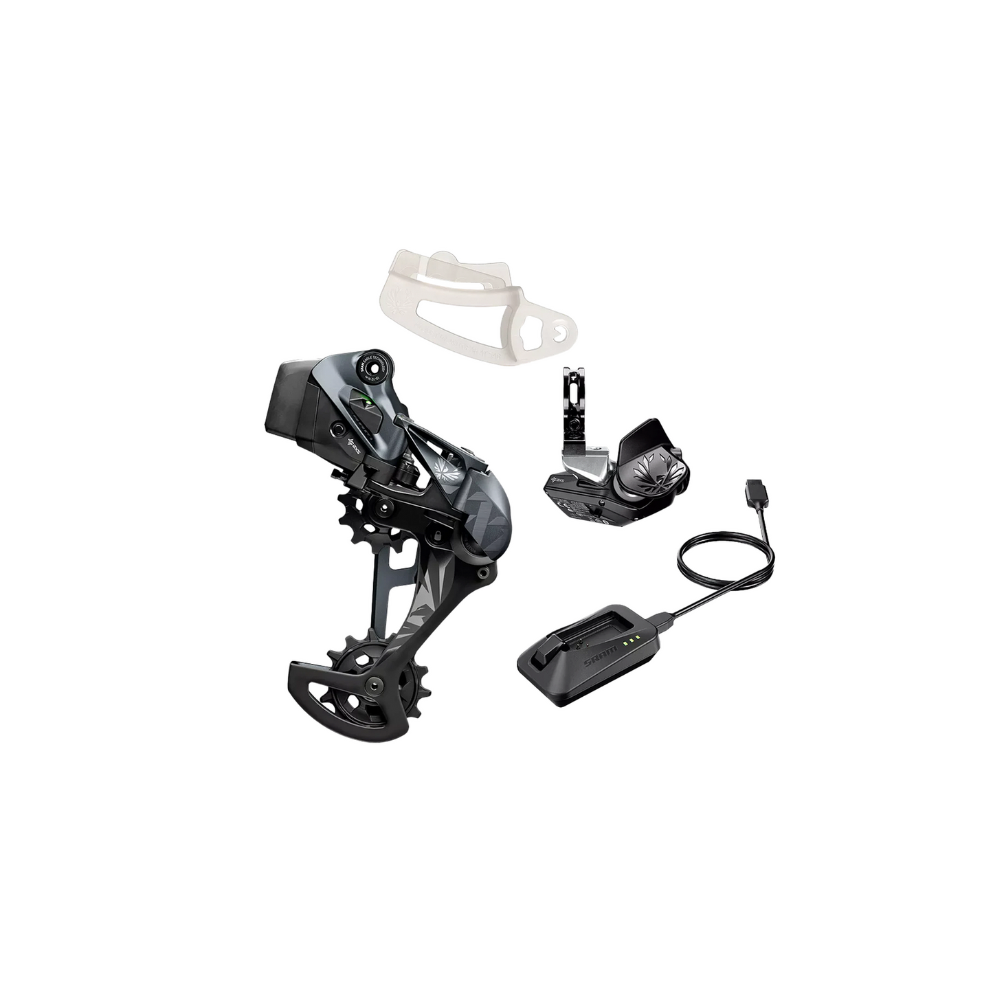 Sram XX1 Eagle AXS 12 Speed Upgrade Kit | Complete Cyclist - XC spec and ready for the trail. XX1 Eagle AXS utilizes the proven backbone of SRAM 1x. With the lightest weight materials and a 520-percent gear range. More secure and longer wearing X-SYNC 2 chainring.