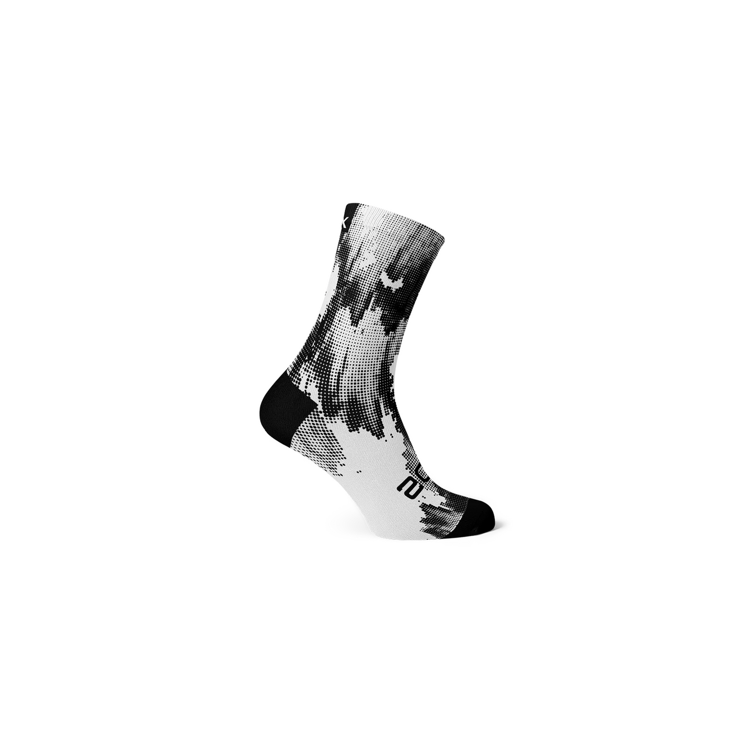 White Gravel Crew Socks | Complete Cyclist -