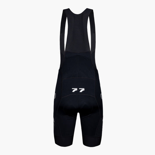 Team77 Pro Cargo Bib Shorts - Black (back)
