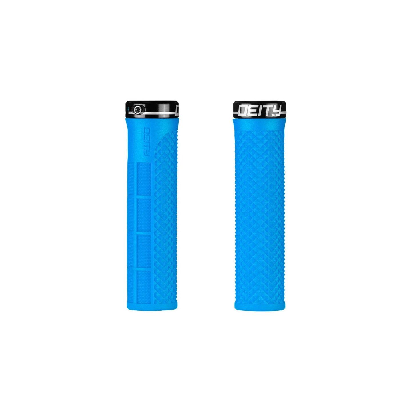 Deity Lockjaw Grips | Complete Cyclist - Overwhelming demand for a diamond version of the renowned KNUCKLEDUSTER Grip lead us to the phenomenal feel of the LOCKJAW.