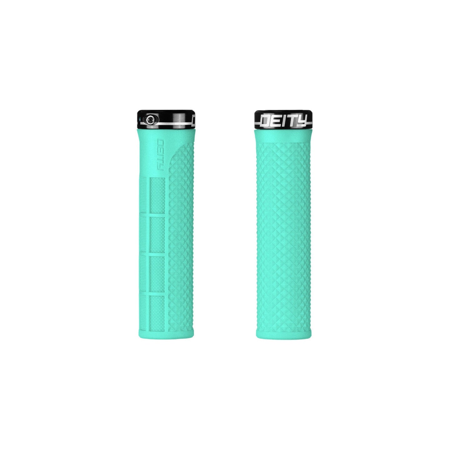 Deity Lockjaw Grips | Complete Cyclist - Overwhelming demand for a diamond version of the renowned KNUCKLEDUSTER Grip lead us to the phenomenal feel of the LOCKJAW.