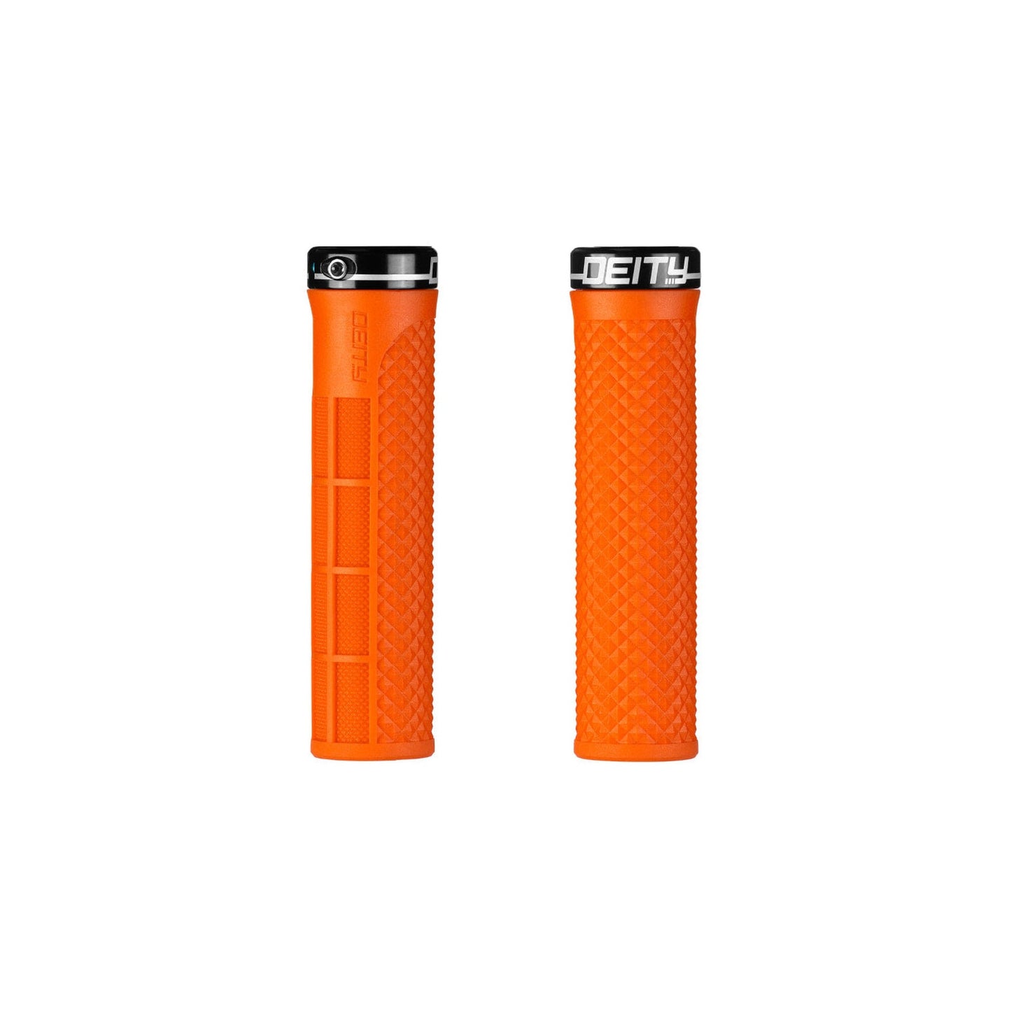 Deity Lockjaw Grips | Complete Cyclist - Overwhelming demand for a diamond version of the renowned KNUCKLEDUSTER Grip lead us to the phenomenal feel of the LOCKJAW.