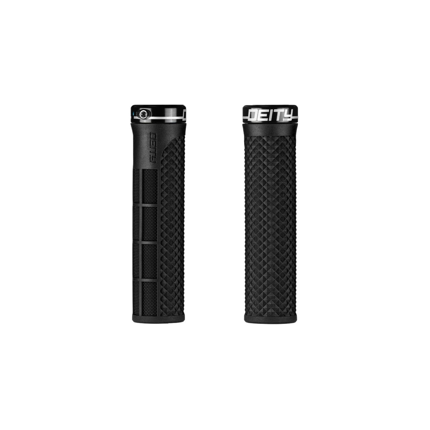 Deity Lockjaw Grips | Complete Cyclist - Overwhelming demand for a diamond version of the renowned KNUCKLEDUSTER Grip lead us to the phenomenal feel of the LOCKJAW.