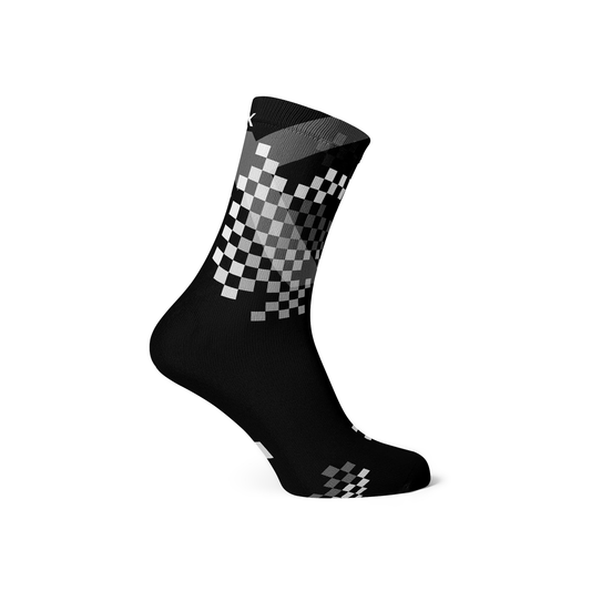 SOX X Black Crew Socks