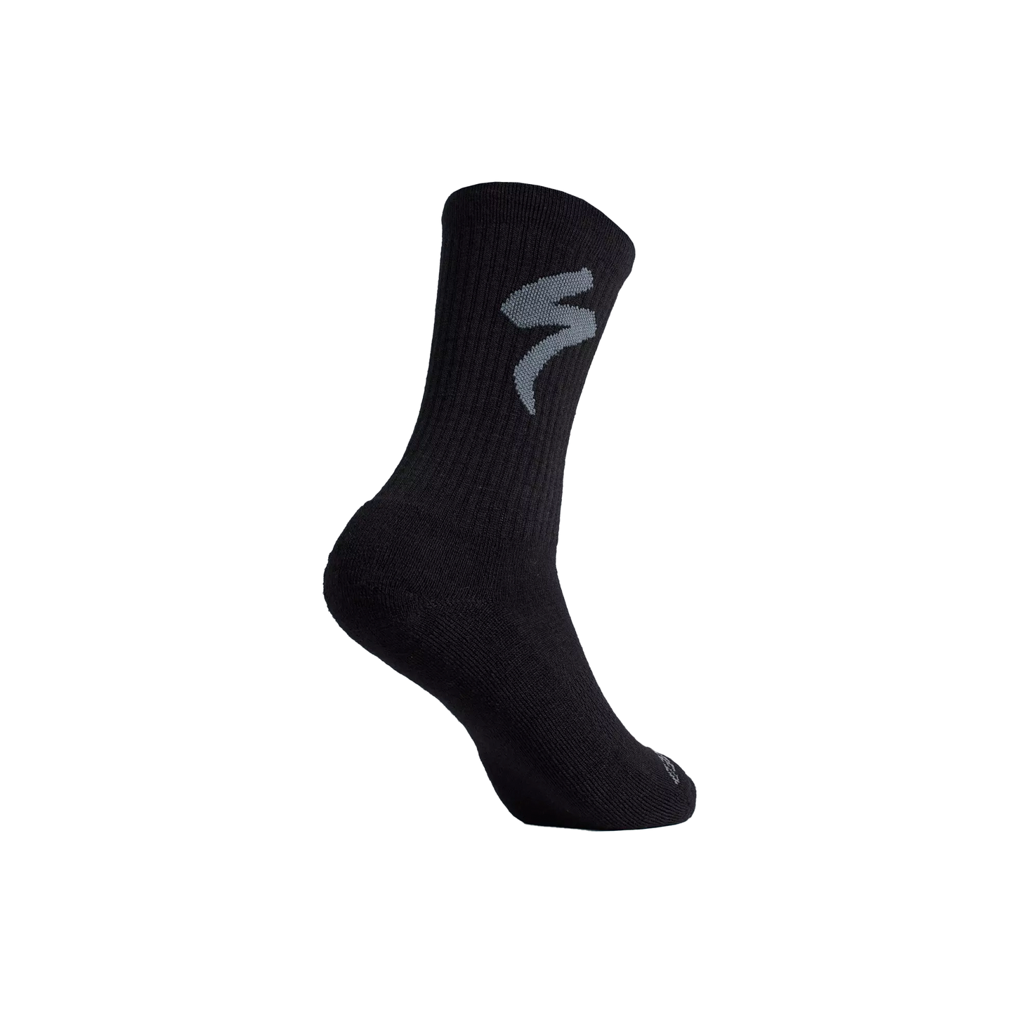 Merino Midweight Tall Logo Socks