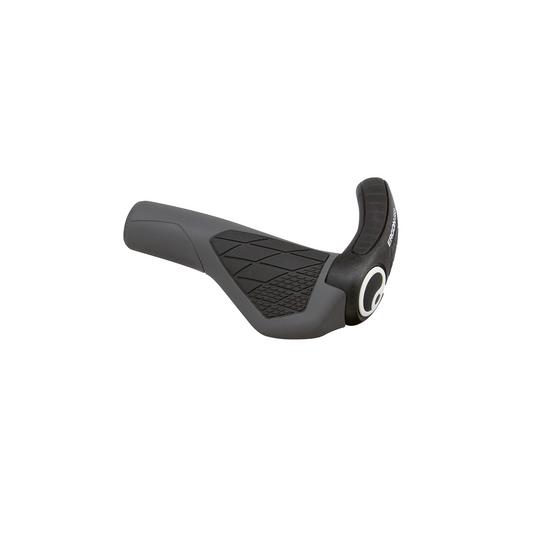 Ergon GS3 With Fibre 3 Finger | Complete Cyclist - The GS3 is specifically designed for optimal support in multiple hand positions for marathon riding and racing. The bar end length is equivalent to the width of 3-fingers and can be adjusting to the desirable angle. Even top professionals appreciate the perfect balance between comfort and lightweight construction. 