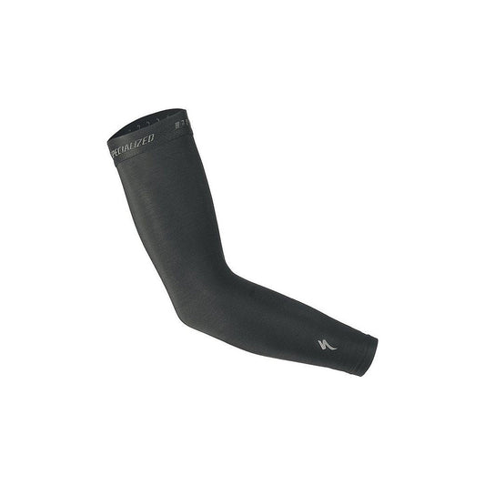 ARM WARMER FLEECE BLK L | completecyclist - Arm warmers fully made of soft and stretchy Lombardia fleece.