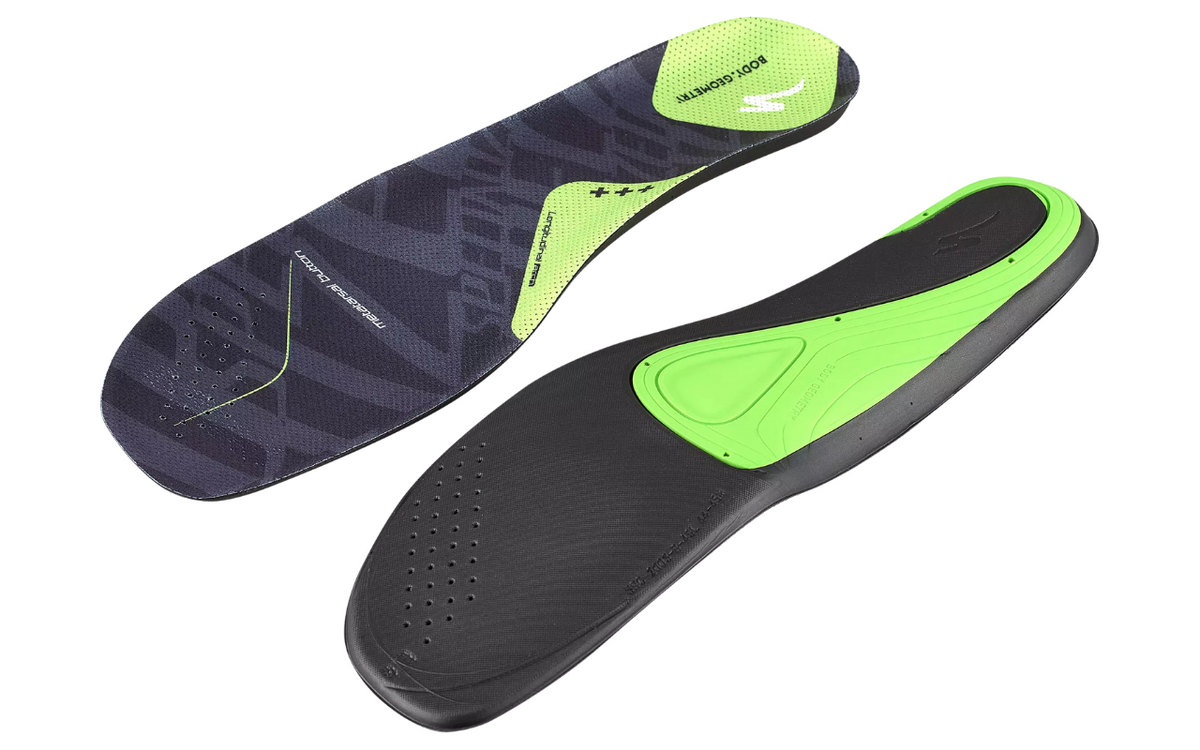 Body Geometry SL Footbeds Gen 2 +++ - Green +++ (High Arch Support)