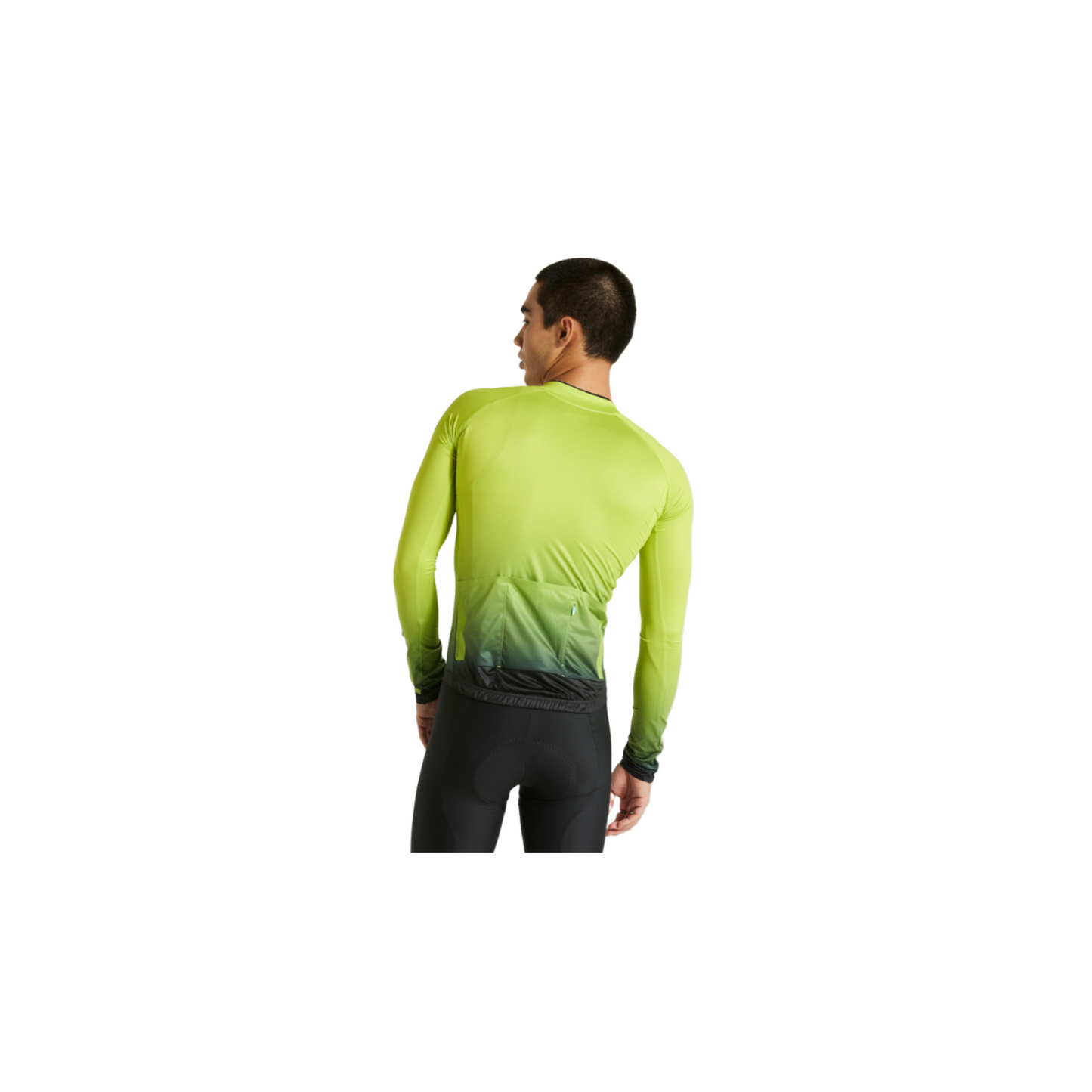 Men's HyprViz SL Air Long Sleeve Jersey | Complete Cyclist - The HyprViz Collection is the solution to 24-hour visibility. We combine Hyper Green (the most visible color on the light spectrum) with motion-activated