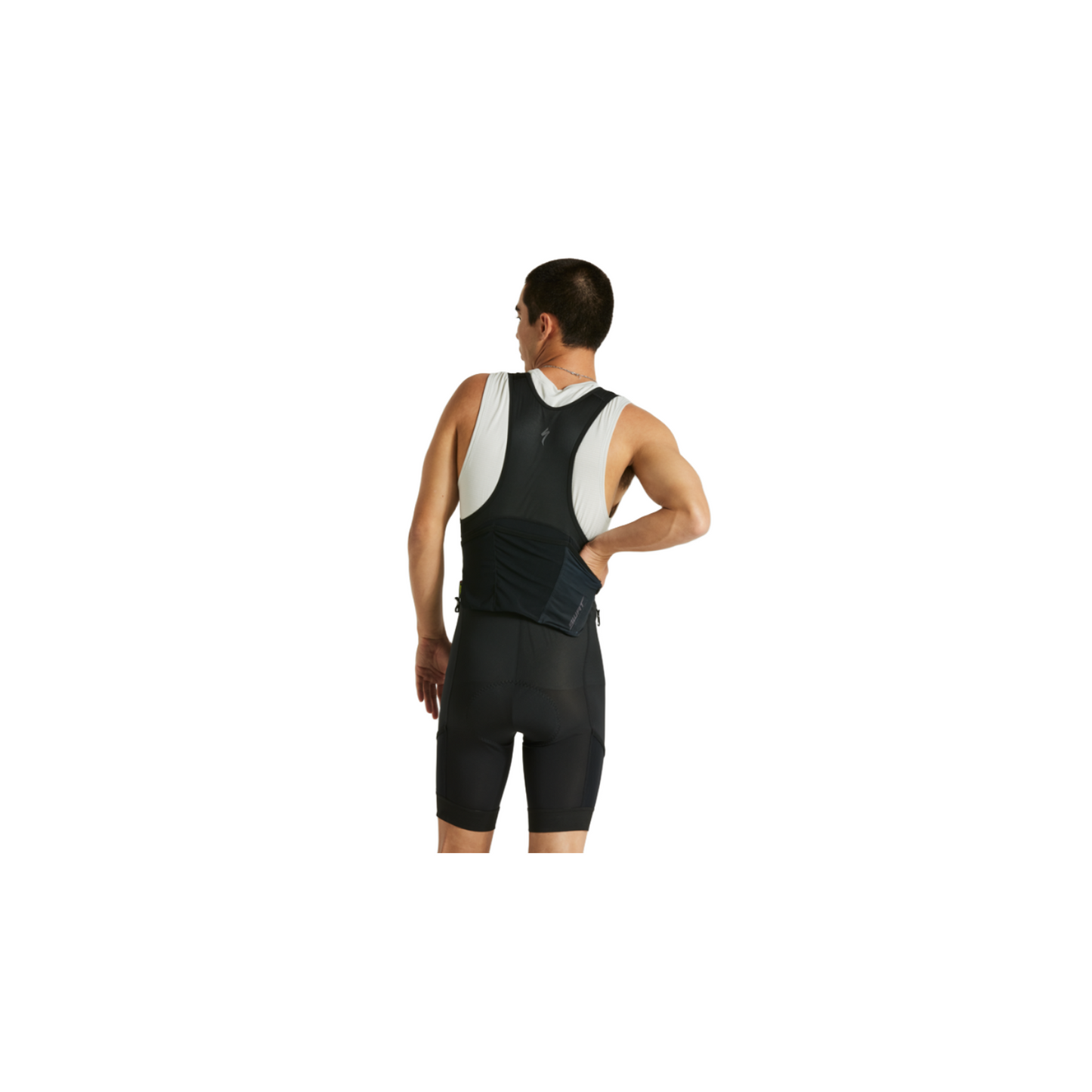 Men's Mountain Liner Bib Shorts with SWAT | Complete Cyclist - You might say that you love your pack, but the massive sweat stain on your back says otherwise. It's time that you carry your trail essentials in the most