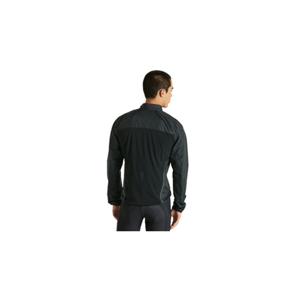 Men's SL Pro Wind Jacket | Complete Cyclist - The SL Pro Wind Jacket excels on blustery-cold days. With a 100% Recycled Polyester Wind Shell, this jacket keeps wind from chilling your bones, all while being