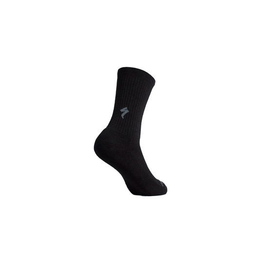 Merino Midweight Tall Socks | Complete Cyclist - The midweight go-to Merino wool blend for all-day riding comfort and warmth.

VaporRize™ blend of polyester and Richter™ merino wool offers exceptional warmth and odor protection
Reinforced heel and toe for exceptional durability
Calf High - 18cm/7in with seamless toe construction
Fabric Content: 40% Merino Wool, 40% Polypropilene, 10% Polyamide, 10% Elastane