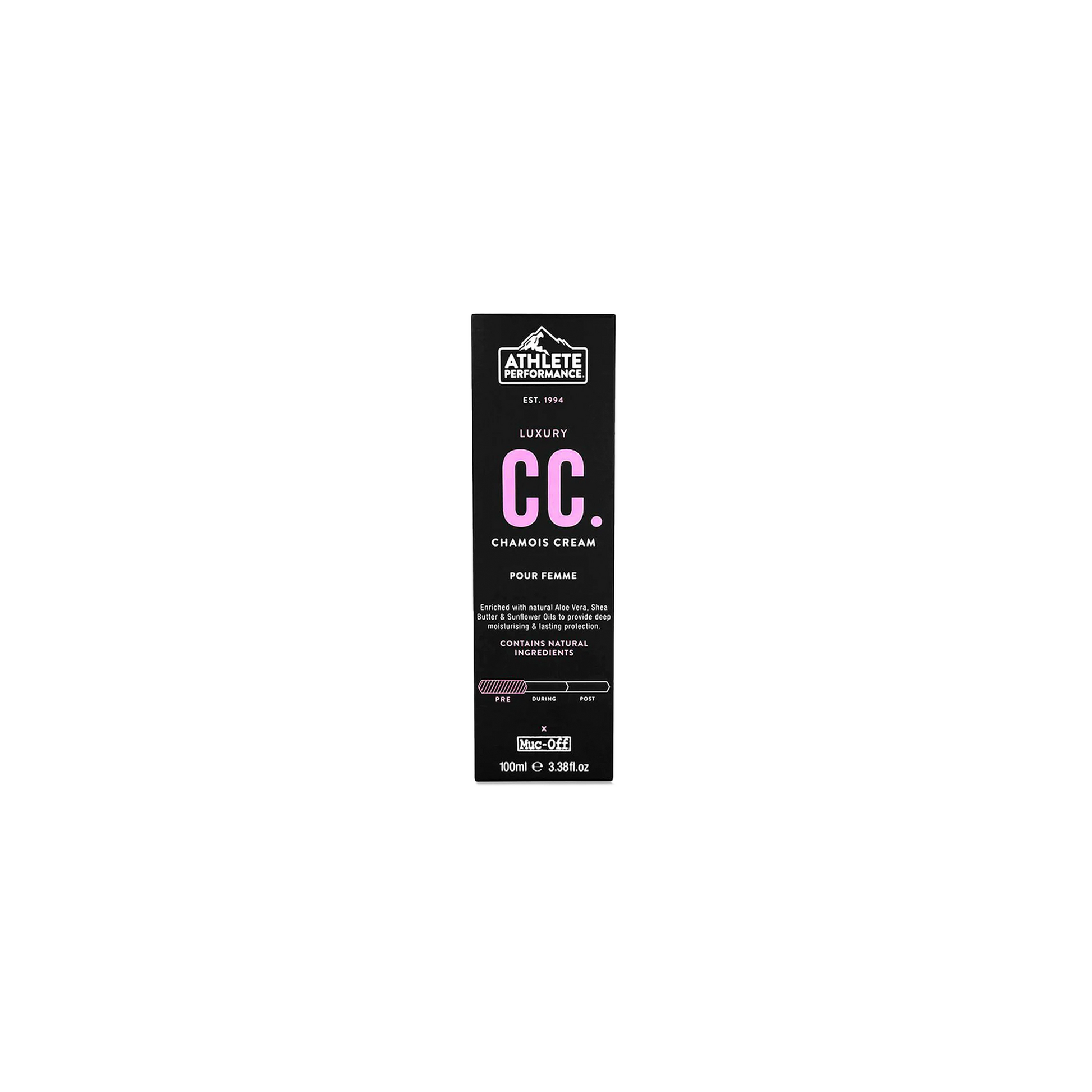 Muc-Off Ladies Perfomance Chamois Cream 100ml | Complete Cyclist - Saddle Sores? It happens to the best of us. That’s why we decided it was time to develop the ultimate, high-performance Chamois Cream. Our formulation has been specifically formulated for Women to deeply moisturise your skin for total riding comfort and protection, over long distances, in all conditions. 