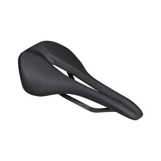 S-Works Phenom Saddle | Complete Cyclist - The S-Works Phenom is a top-of-the-line, lightweight, all-terrain saddle that features a FACT carbon fiber shell that's specifically tuned for the stiffness required of racing. And with a rounded, anti-snag tail and the perfect amount of padding, you'll find it be more than ready for all-day rides both on-and off-road. 