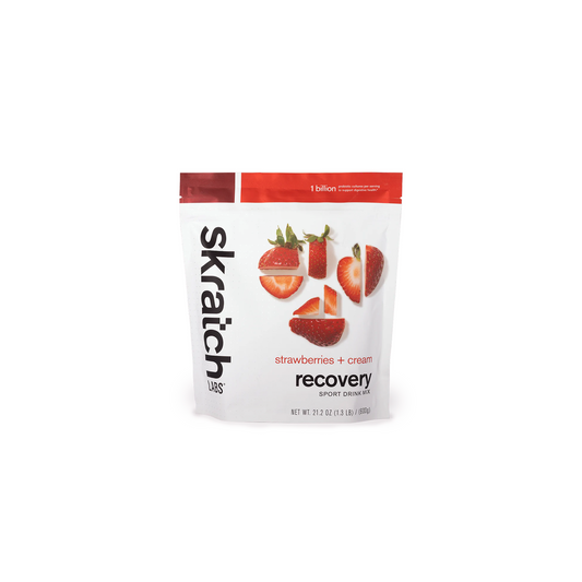 Skratch Labs Sport Recovery Drink Mix | Complete Cyclist - The fastest way to recover when all your cookies have been spent. Sport Recovery Drink Mix is designed to rapidly refuel, rehydrate, and rebuild you when you’re completely empty after your longest and hardest workouts.