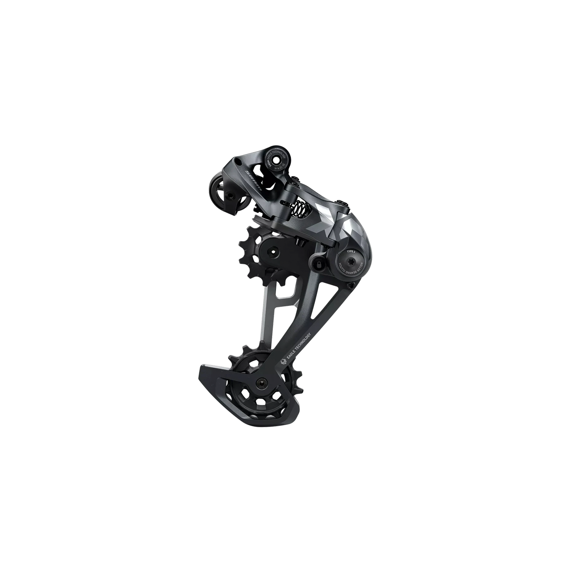 Sram X01 Eagle 12 Speed Rear Derailleur | Complete Cyclist - Elevating the shift, expanding the capable, the X01 Eagle derailleur features an updated cage architecture, to provide better chain management than ever. 