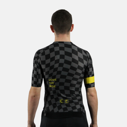 CC Distorted Chequered Jersey