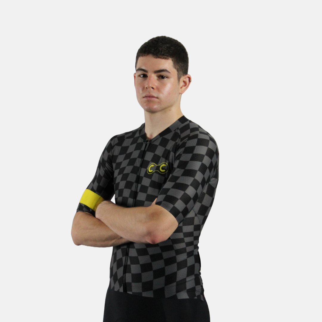 CC Distorted Chequered Jersey