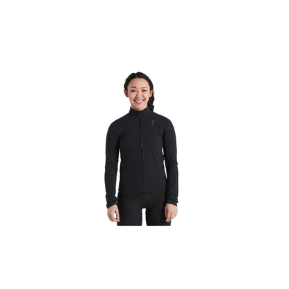 Women's RBX Comp Rain Jacket | Complete Cyclist - While finding the perfect jacket at either end of the temperature spectrum is pretty easy, the temperature range in between is where you'll spend the majority of your time on the road—and that's where the RBX Softshell Jacket shines. It's stretchy, wind- and water-resistant and is sure to keep you warm in the shoulder season.