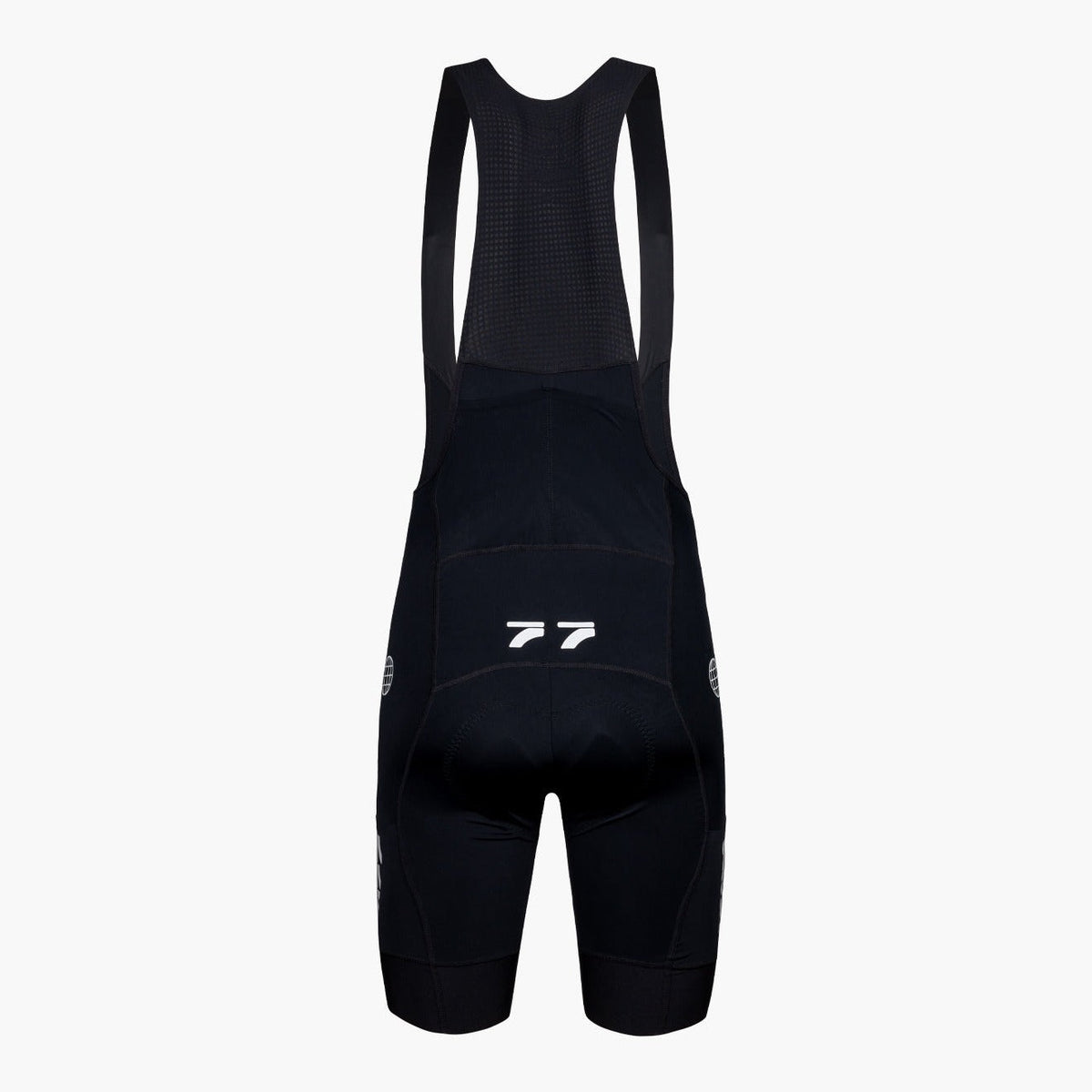 Team77 Pro Cargo Bib Shorts - Black (back)