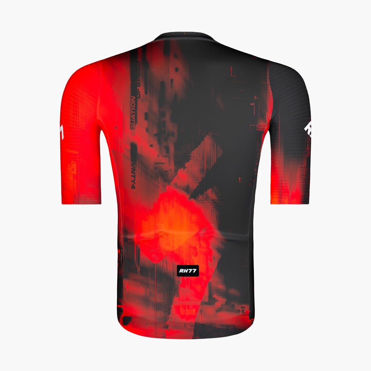 Team77 Race Jersey - ODDECY Red (back)