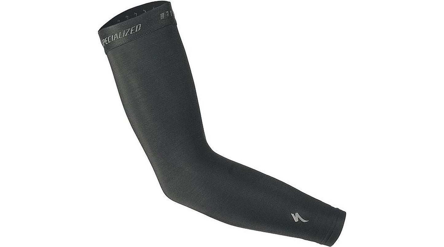 ARM WARMER FLEECE BLK L | completecyclist - Arm warmers fully made of soft and stretchy Lombardia fleece.