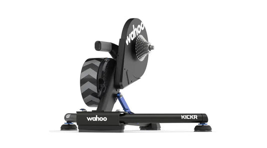 WAHOO – KICKR V6 SMART TRAINER | completecyclist - With the addition of lightning fast WiFi, KICKR continues to stay ahead of the pack as the smart trainer that gives you the most ways to connect, compete and